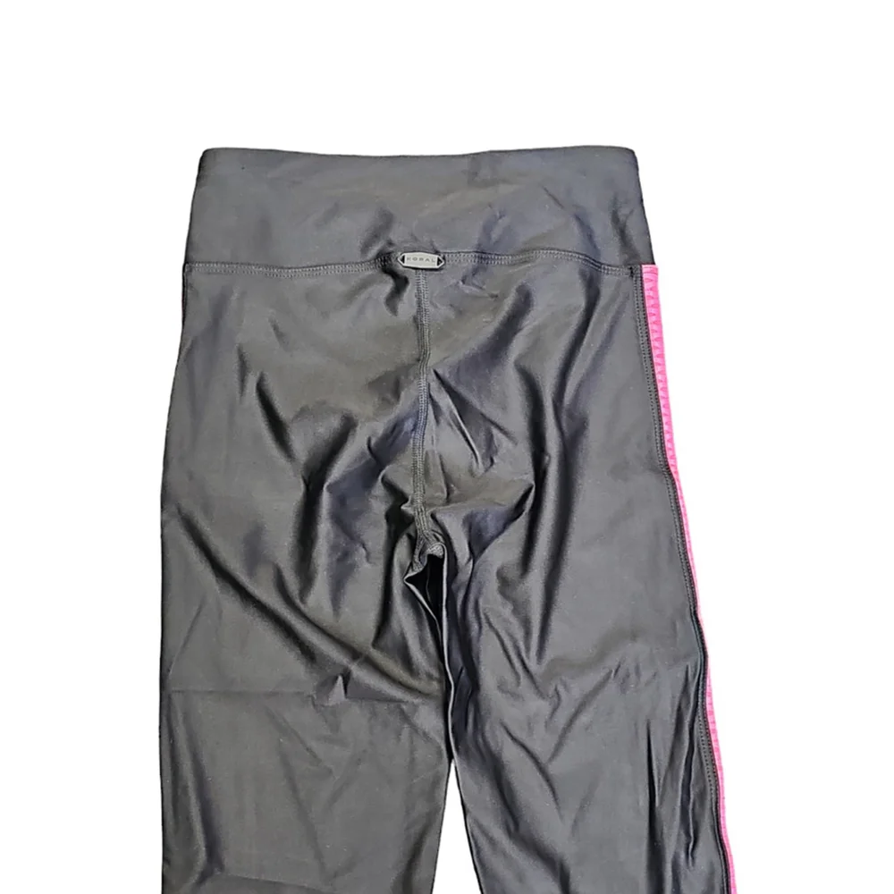 KORAL Dynamic Duo High-Rise Energy Leggings Black/Infrared Sz XS